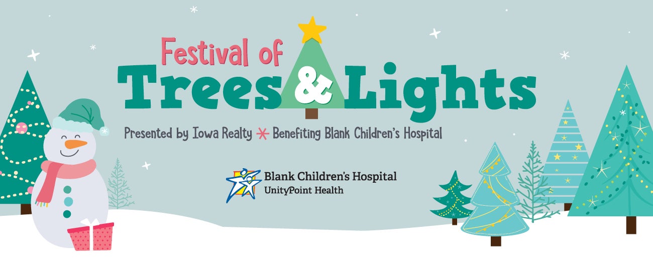 Festival of Trees & Lights Iowa Events Center
