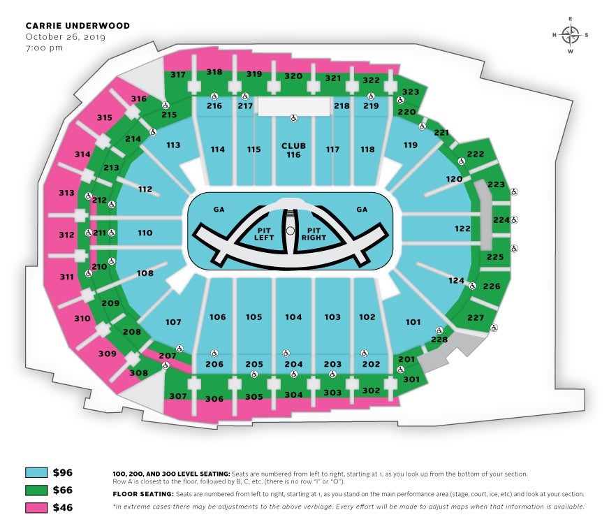 Seating Charts | Iowa Events Center