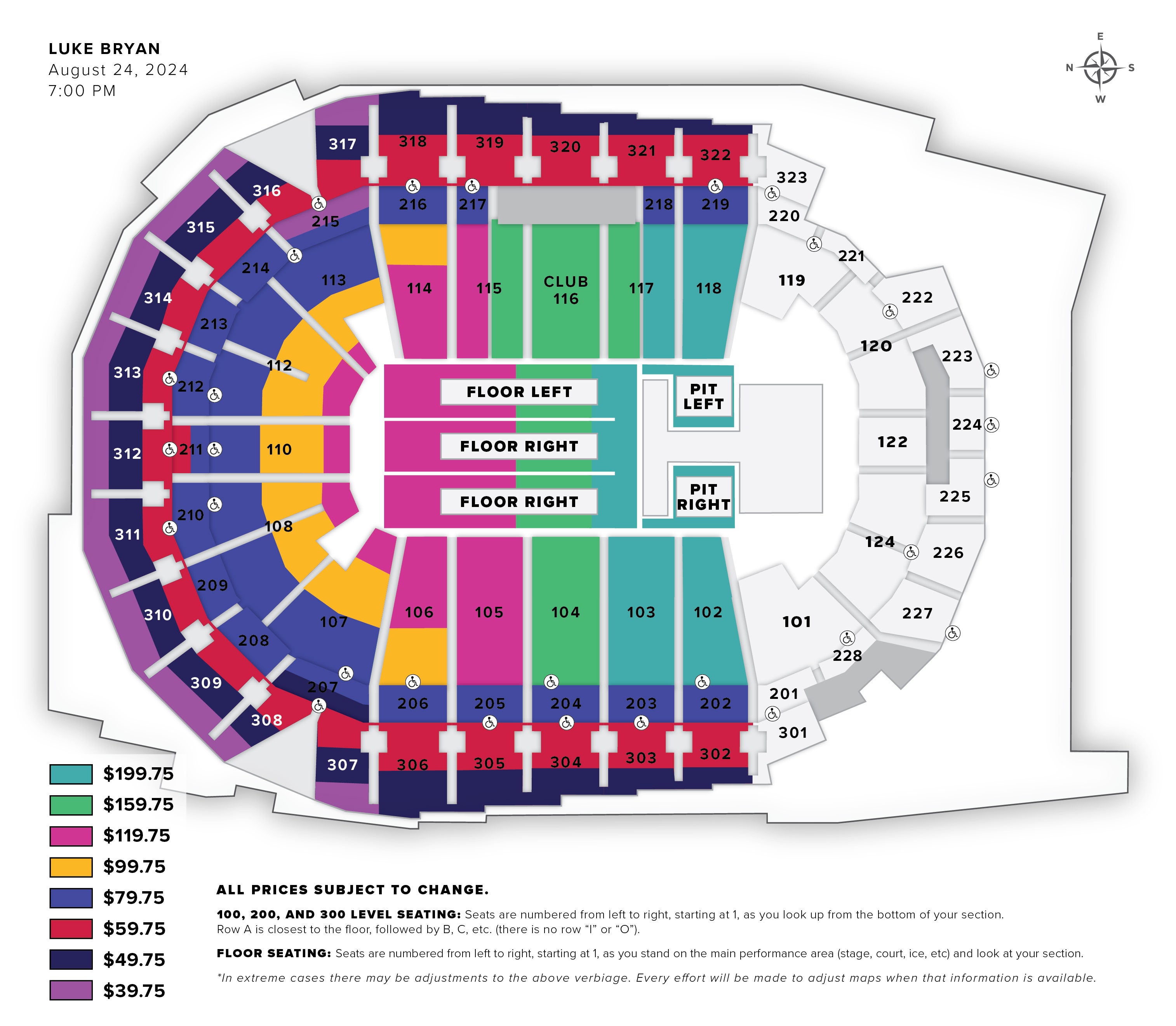 Seating Charts | Iowa Events Center