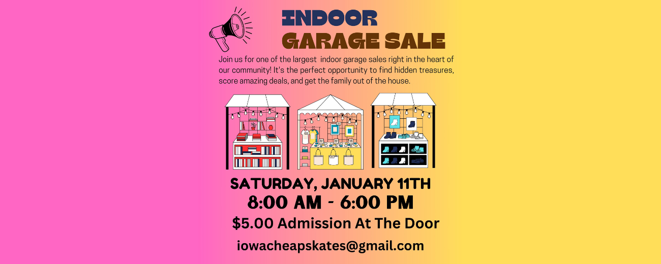 Big Indoor Garage Sale Extravaganza