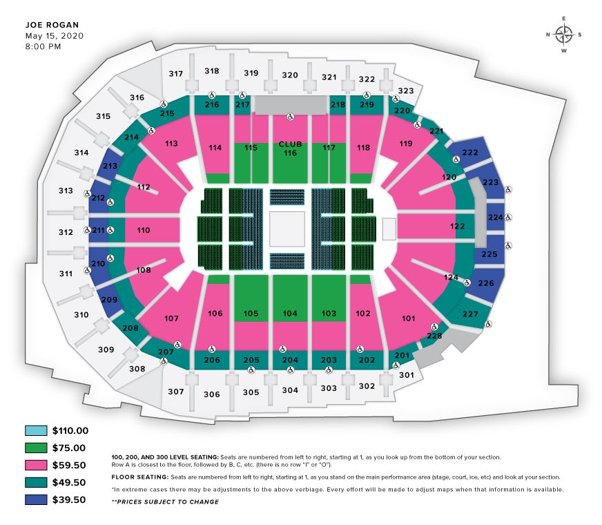 Wells Fargo Arena Des Moines Detailed Seating Chart | Elcho Table